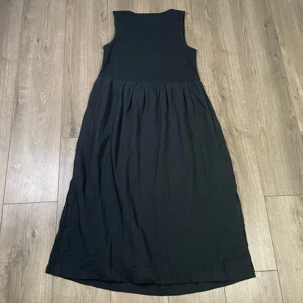 Madewell Knit Tank Midi Flowy Summer Casual Dress US Women's XS New - Picture 3 of 7